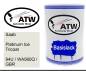 Preview: Saab, Platinum Ice Tricoat, 94U / WA560Q / GBR: 500ml Lackdose, von ATW Autoteile West.